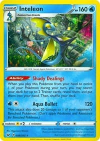 Inteleon - 058/202 (Cosmos Holo) - Miscellaneous Cards & Products - Pokemon card