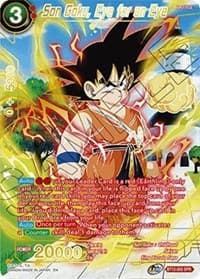 Son Goku, Eye for an Eye (SPR) - Vicious Rejuvenation - Dragon Ball Super: Masters card