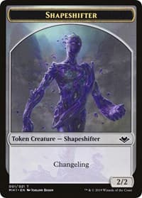 Shapeshifter // Spider Double-Sided Token - Modern Horizons - Magic: The Gathering card