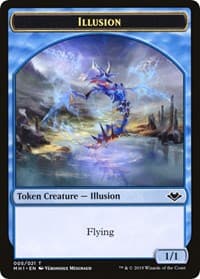 Illusion // Bear Double-Sided Token - Modern Horizons - Magic: The Gathering card