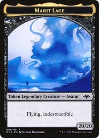 Marit Lage // Zombie Double-Sided Token - Modern Horizons - Magic: The Gathering card