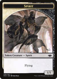 Spirit // Golem Double-Sided Token - Modern Horizons - Magic: The Gathering card