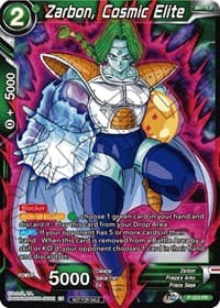 Zarbon, Cosmic Elite (Gold Stamped) - Tournament Promotion Cards - Dragon Ball Super: Masters card