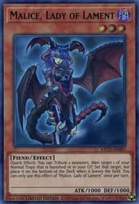 Malice, Lady of Lament (UR) (ETCO-ENSP1) - Eternity Code - YuGiOh card