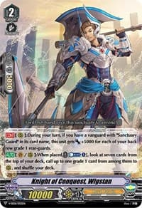 Knight of Conquest, Wigstan - V-SS06: Valiant Sanctuary - Cardfight Vanguard card