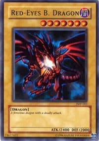 Red-Eyes B. Dragon (JMP-002) - Shonen Jump Magazine Promos - YuGiOh card
