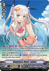 Happiness Heart, Lupina (Swimsuit SP) - V-EB15: Twinkle Melody - Cardfight Vanguard card