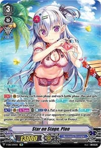 Star on Stage, Plon (Swimsuit SP) - V-EB15: Twinkle Melody - Cardfight Vanguard card