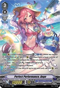 Perfect Performance, Ange (Swimsuit SP) - V-EB15: Twinkle Melody - Cardfight Vanguard card
