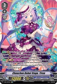Chouchou Debut Stage, Tirua (SP) - V-EB15: Twinkle Melody - Cardfight Vanguard card