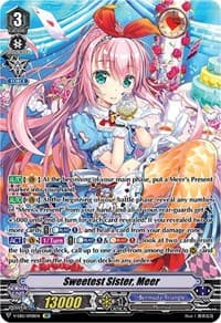 Sweetest Sister, Meer (SP) - V-EB15: Twinkle Melody - Cardfight Vanguard card