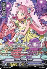 Clear Appeal, Seredy (SP) - V-EB15: Twinkle Melody - Cardfight Vanguard card