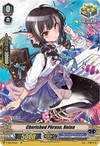Cherished Phrase, Reina (SP) - V-EB15: Twinkle Melody - Cardfight Vanguard card