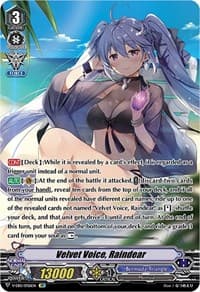 Velvet Voice, Raindear (Swimsuit SP) - V-EB15: Twinkle Melody - Cardfight Vanguard card