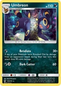 Umbreon - 120/214 (Cosmos Holo) - Blister Exclusives - Pokemon card