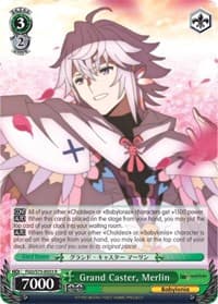 Grand Caster, Merlin - Fate/Grand Order Absolute Demonic Front: Babylonia - Weiss Schwarz card