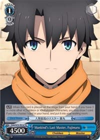Mankind's Last Master, Fujimaru - Fate/Grand Order Absolute Demonic Front: Babylonia - Weiss Schwarz card