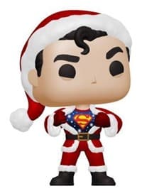 Superman in Holiday Sweater (Flocked) (Walmart Exclusive) - Pop! Vinyl - Funko card