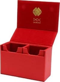 The Dualist Deckbox - Red - Dex Protection Deck Boxes - Deck Boxes card