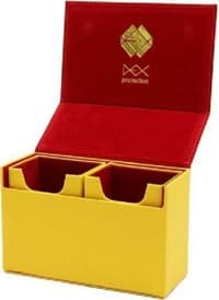 The Dualist Deckbox - Yellow - Dex Protection Deck Boxes - Deck Boxes card