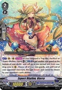 Expect Rhythm, Vierra - V-EB15: Twinkle Melody - Cardfight Vanguard card