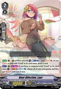 Bear Affection, Laer - V-EB15: Twinkle Melody - Cardfight Vanguard card