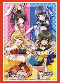 Bushiroad Sleeve Collection HG Vol.2683: D4DJ Groovy Mix - Happy Around! (60-Pack) - Bushiroad Card Sleeves - Card Sleeves card