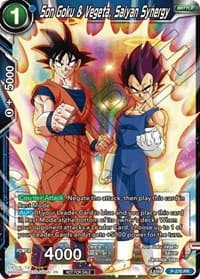 Son Goku & Vegeta, Saiyan Synergy (Unison Warrior Series Tournament Pack Vol.3) - Tournament Promotion Cards - Dragon Ball Super: Masters card