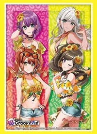 Bushiroad Sleeve Collection HG Vol.2685: D4DJ Groovy Mix - Merm4id (60-Pack) - Bushiroad Card Sleeves - Card Sleeves card