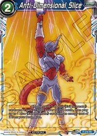 Anti-Dimensional Slice (Unison Warrior Series Tournament Pack Vol.3) - Tournament Promotion Cards - Dragon Ball Super: Masters card
