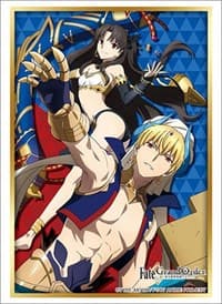 Bushiroad Sleeve Collection HG Vol.2665: Fate/Grand Order - Gilgamesh & Ishtar (60-Pack) - Bushiroad Card Sleeves - Card Sleeves card
