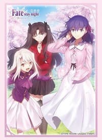 Bushiroad Sleeve Collection HG Vol.2697: Fate/stay night [Heaven's Feel] - Sakura, Rin & Illyasviel (60-Pack) - Bushiroad Card Sleeves - Card Sleeves card