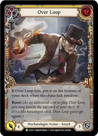 Over Loop (Yellow) - LGS033 - Flesh and Blood: Promo Cards - Flesh and Blood TCG card