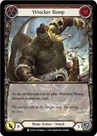 Wrecker Romp (Red) - LGS020 - Flesh and Blood: Promo Cards - Flesh and Blood TCG card