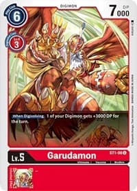 Garudamon - Starter Deck 01: Gaia Red - Digimon Card Game card