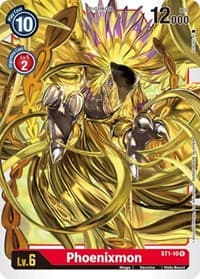 Phoenixmon - Starter Deck 01: Gaia Red - Digimon Card Game card