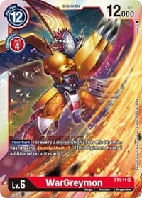 WarGreymon - Starter Deck 01: Gaia Red - Digimon Card Game card