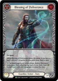 Blessing of Deliverance (Blue) - LGS025 - Flesh and Blood: Promo Cards - Flesh and Blood TCG card
