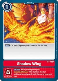Shadow Wing - Starter Deck 01: Gaia Red - Digimon Card Game card