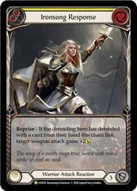 Ironsong Response (Yellow) - LGS030 - Flesh and Blood: Promo Cards - Flesh and Blood TCG card