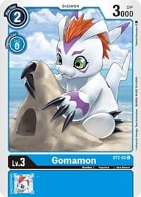 Gomamon - Starter Deck 02: Cocytus Blue - Digimon Card Game card