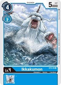 Ikkakumon - Starter Deck 02: Cocytus Blue - Digimon Card Game card