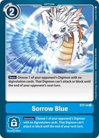 Sorrow Blue - Starter Deck 02: Cocytus Blue - Digimon Card Game card