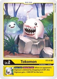 Tokomon - Starter Deck 03: Heaven's Yellow - Digimon Card Game card