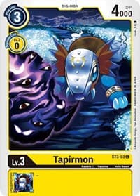 Tapirmon - Starter Deck 03: Heaven's Yellow - Digimon Card Game card