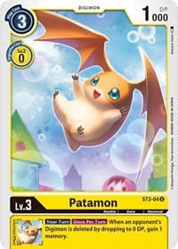 Patamon - Starter Deck 03: Heaven's Yellow - Digimon Card Game card