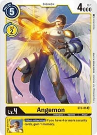 Angemon - Starter Deck 03: Heaven's Yellow - Digimon Card Game card