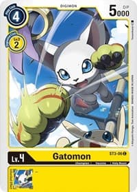 Gatomon - Starter Deck 03: Heaven's Yellow - Digimon Card Game card