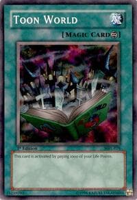 Toon World - Magic Ruler - YuGiOh card