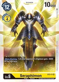 Seraphimon - Starter Deck 03: Heaven's Yellow - Digimon Card Game card
